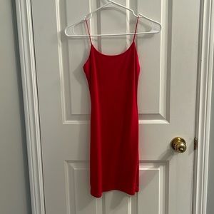 Selling a super cute mini red dress. Perfect for the Christmas holiday coming up